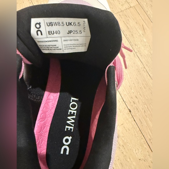 Loewe x On Cloudtilt 2.0 Women's Athletic Shoes in Pink, Purple + White 🩷 - Picture 6 of 9